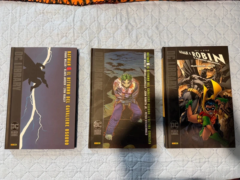 Lotto 3 fumetti batman il cavaliere oscuro