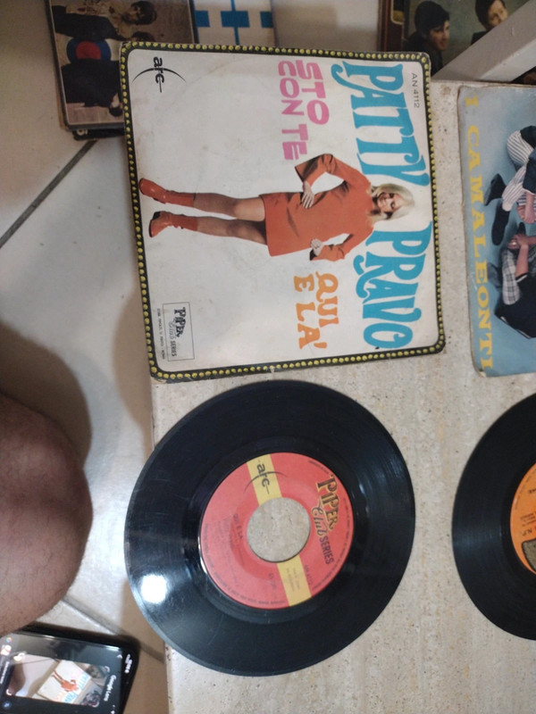 Vinile 45 giri Patty pravo titolo sto con te anno 1967 cond usato