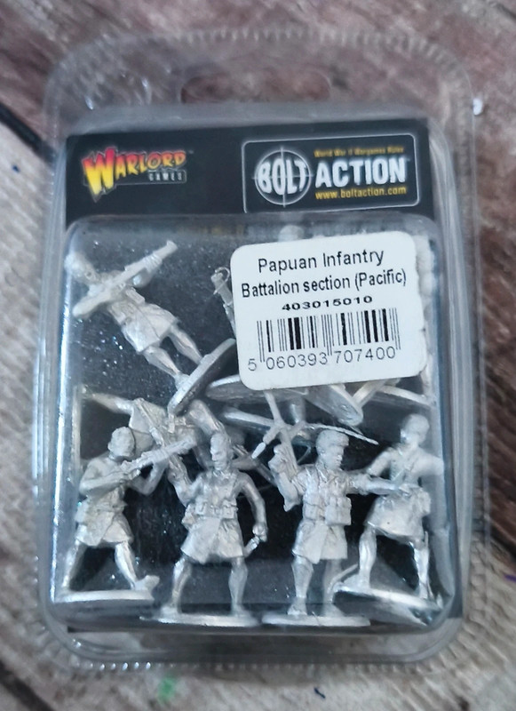 Warlord Games Bolt Action Papuan Infantry Battalion Section Pacific