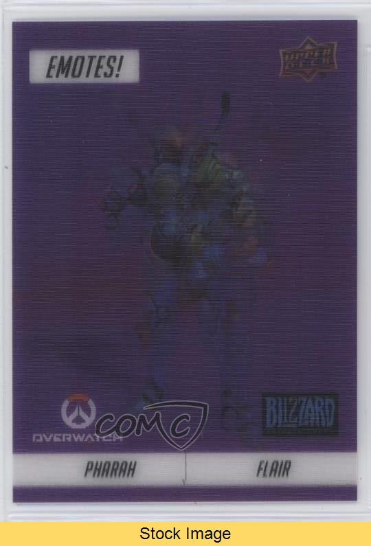 2023 Upper Deck Blizzard Legacy Collection Emotes! UER Epic Pharah READ 1iy6