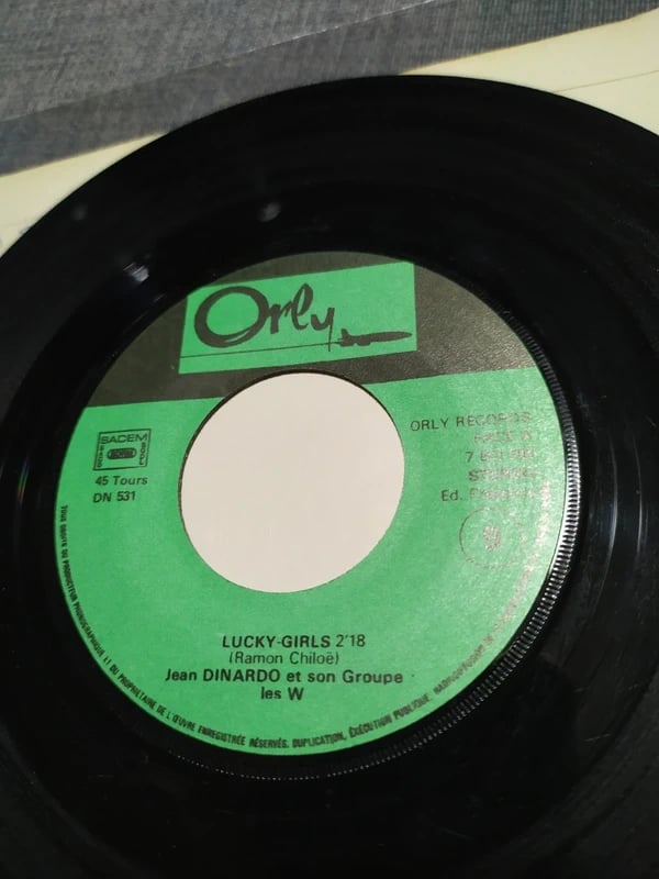 Jean Dinardo et son Groupe les W (EP Vinilo)