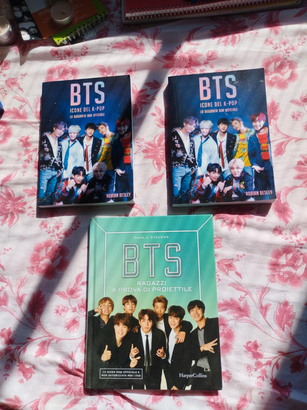 3 libri BTS
