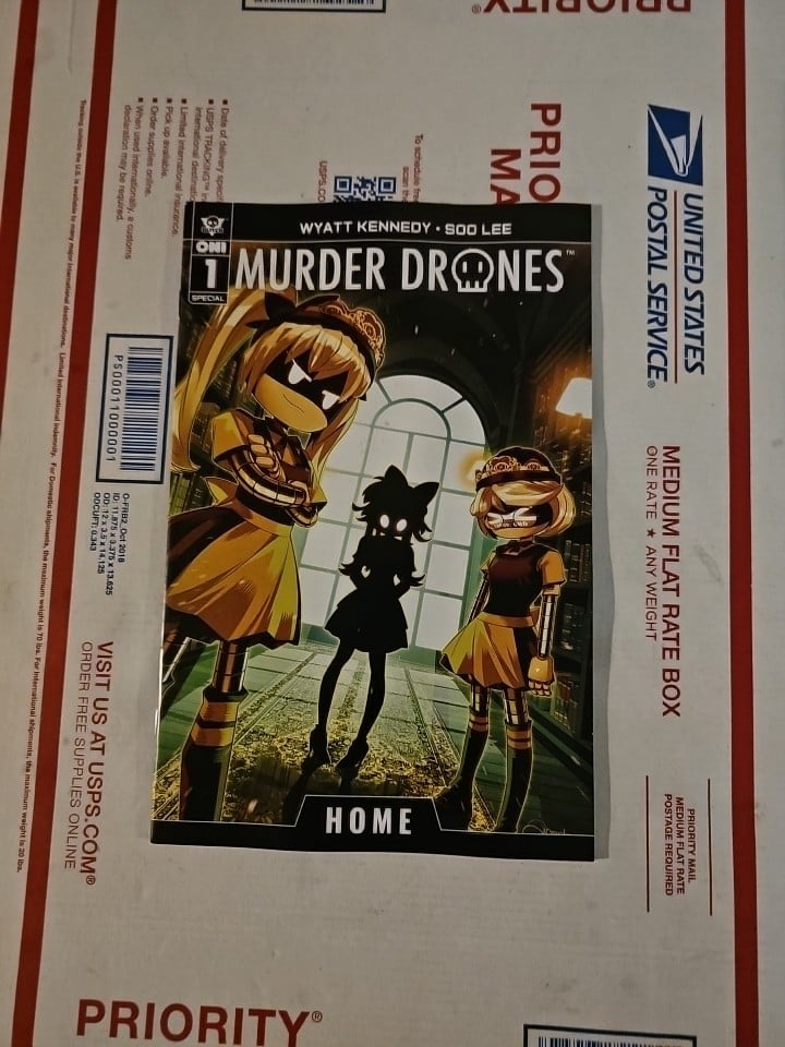 Murder Drones: Home Special #1 Oni Press One-Shot 2026 quasi nuovo gamma 