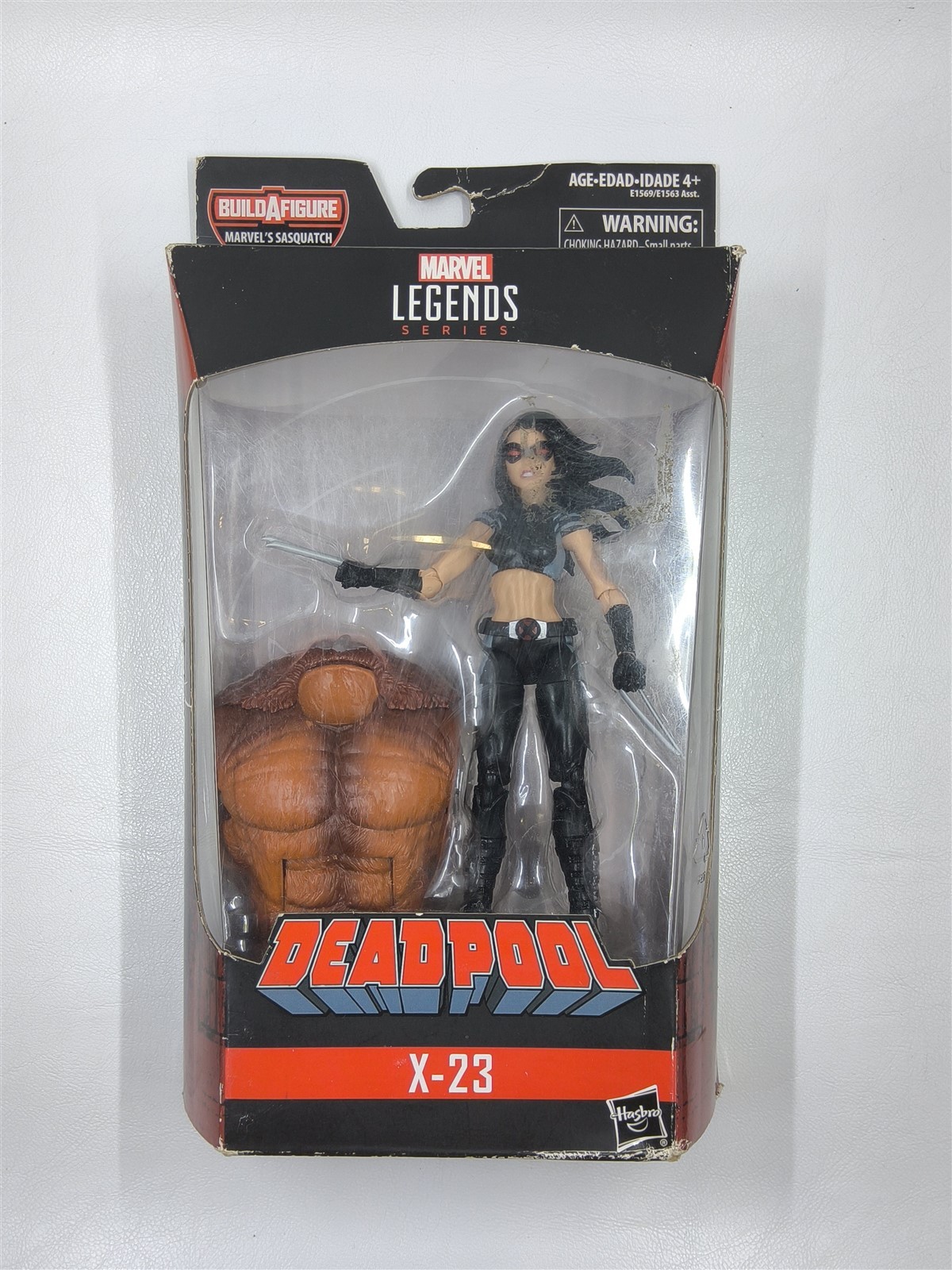 NUOVO 2018 Marvel Legends Deadpool X-23 (Sasquatch BAF)