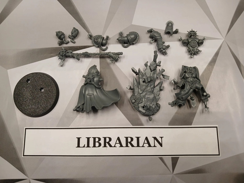 Space Marine Librarian BITS – Armageddon Warhammer 40k