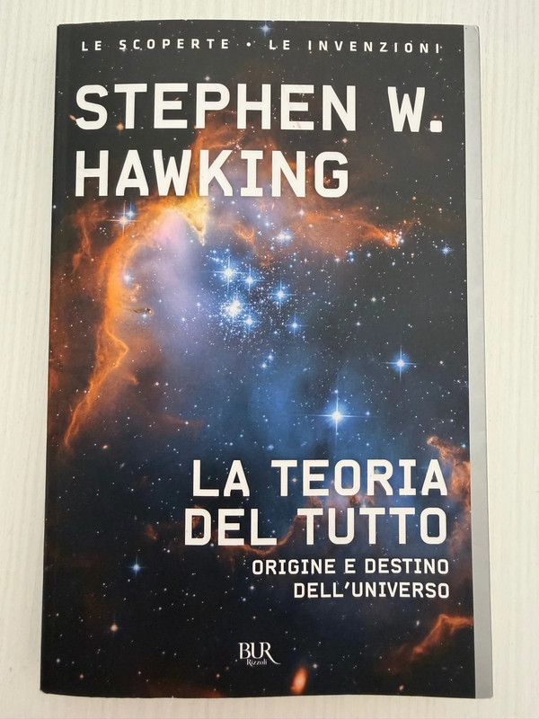 Libro “La teoria del tutto”