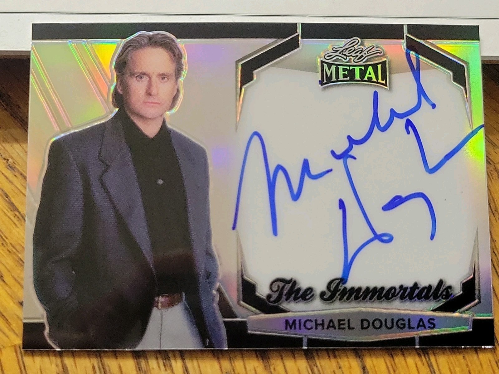 2025 Leaf Pop Century The Immortals Michael Douglas Auto On card /100