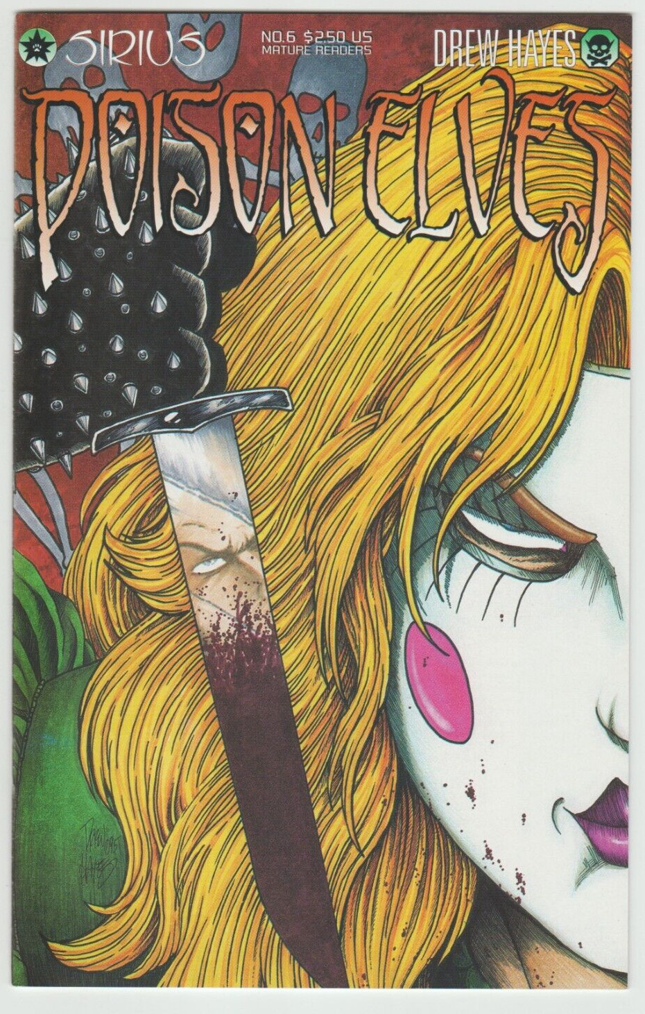 Poison Elves #6 Comic Sirius 1995 Drew Hayes Mature