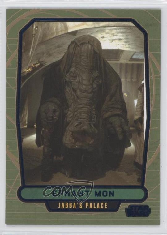 2013 Topps Star Wars Galactic Files Series 2 Blue 21/350 Ephant Mon #373 1j8