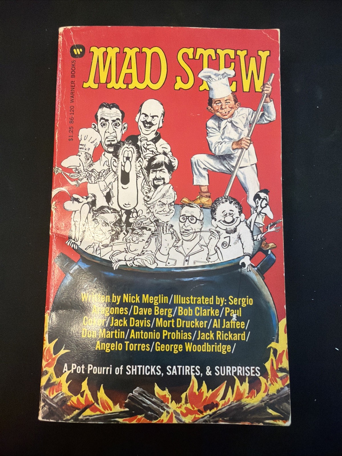 Mad Stew 1978 prima stampa MAD Warner PB libro satira americana come da foto. 🤪