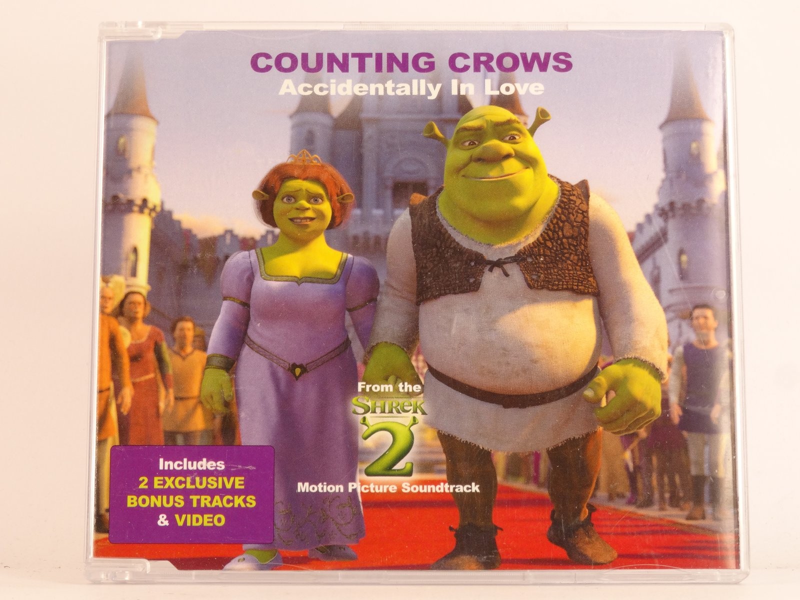 COUNTY CROWS ACCIDENTALLY IN LOVE (J72) 4 Track CD Single including Picture Slee