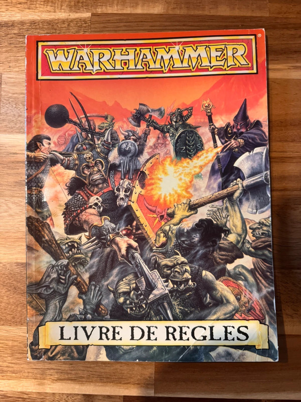 Livre de Règles Warhammer Fantasy Battle – 6e édition