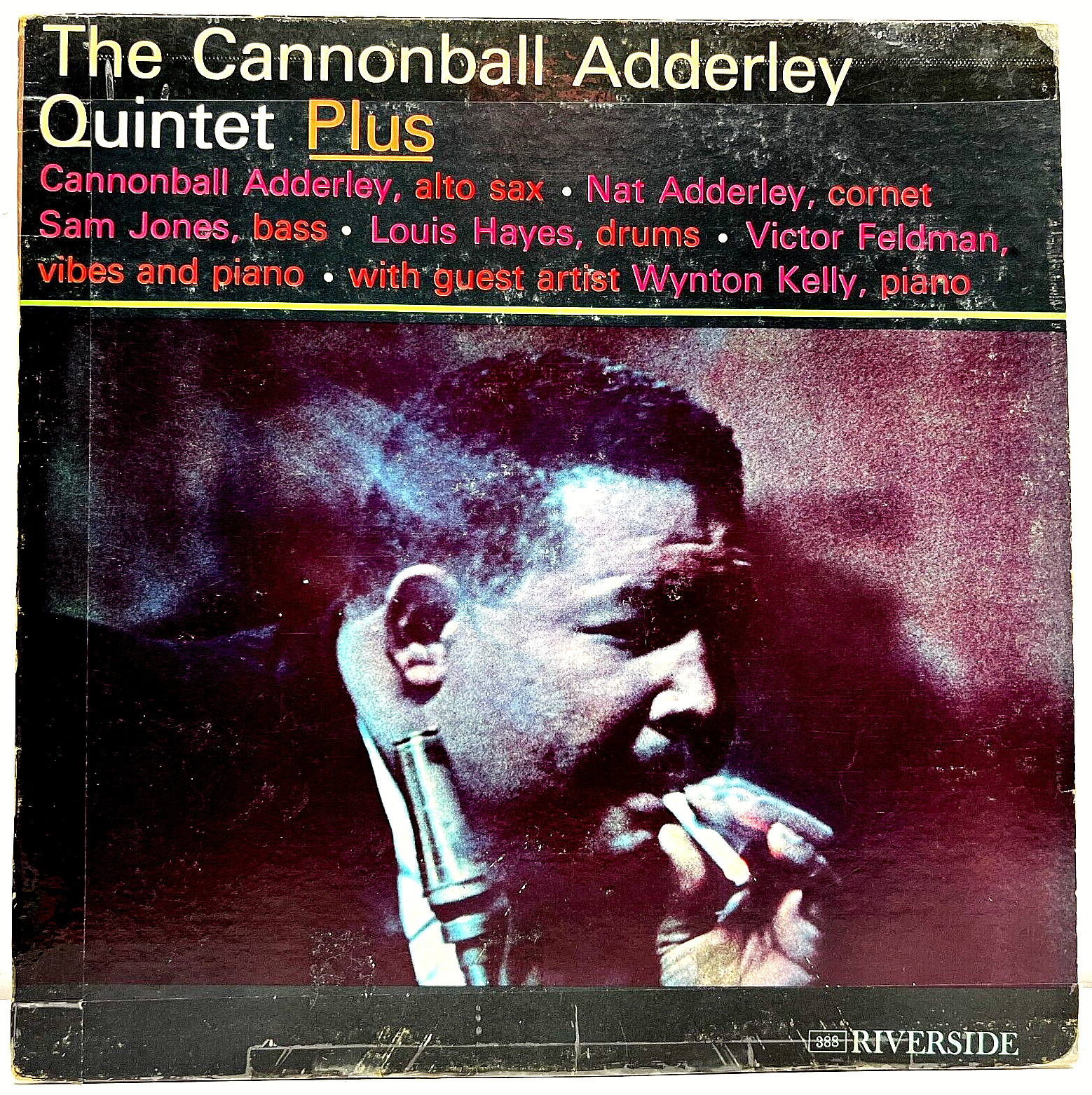 The Cannonball Adderley Quintet Plus 1961 Vinyl Riverside Records 1st Press Mono