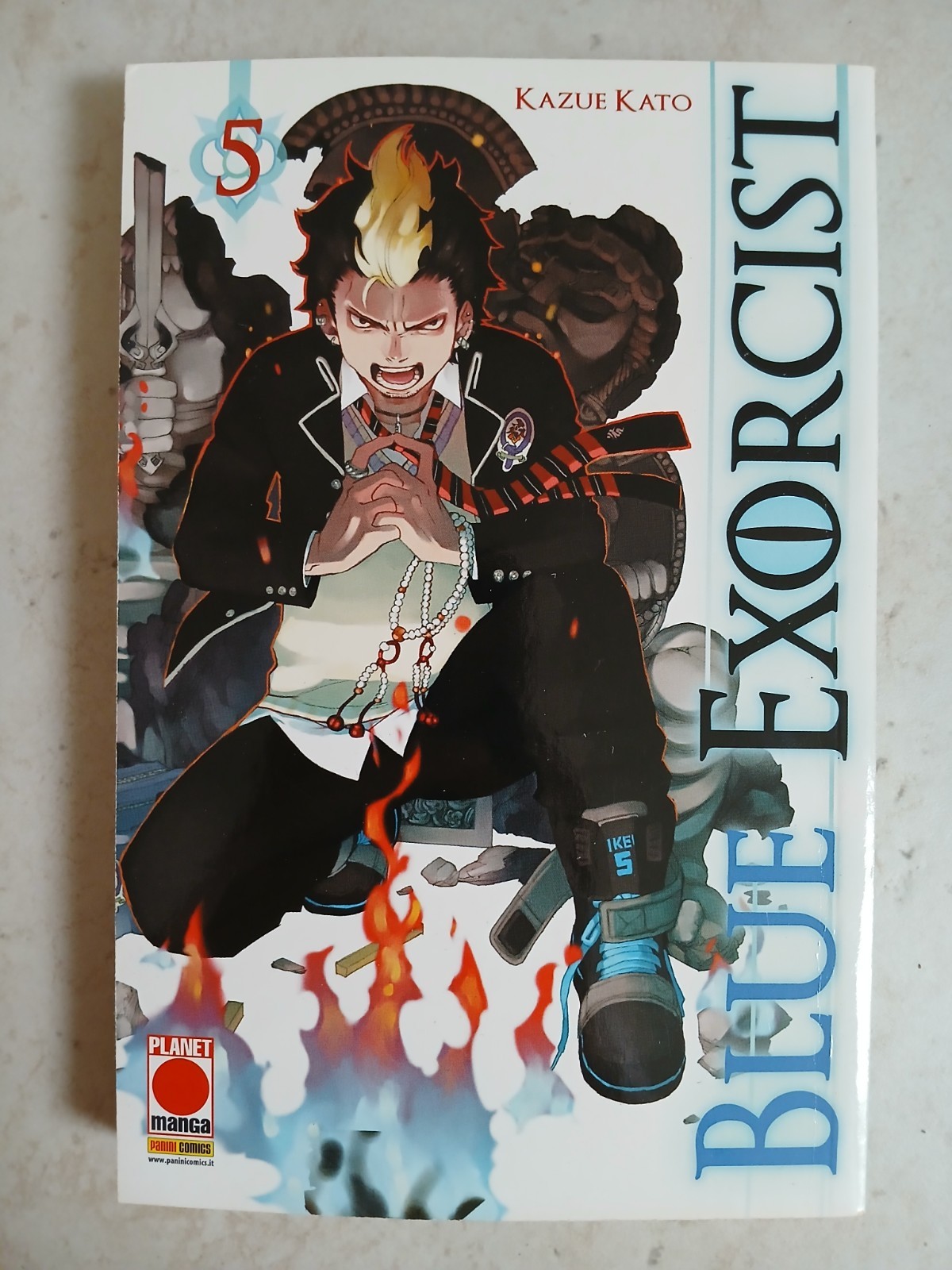 Blue Exorcist Manga volume 5 ITA