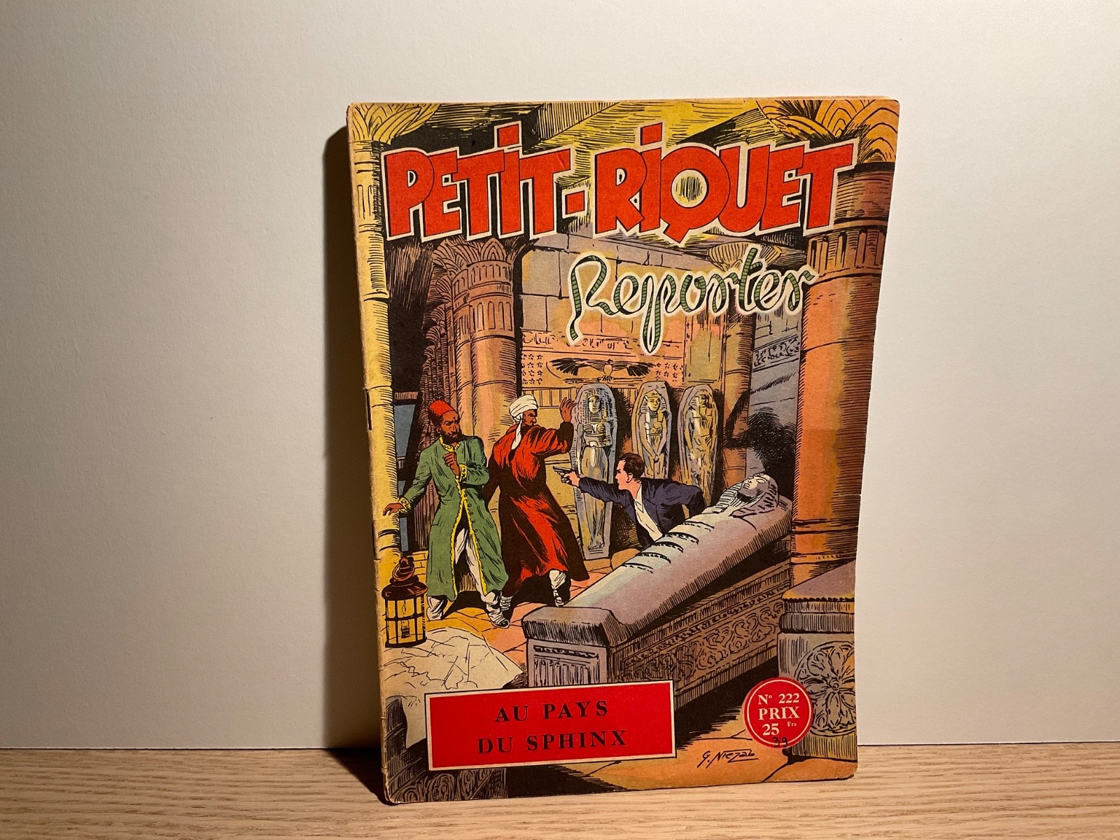 PETIT-RIQUET reporter n°222  NIEZAB. Récit complet 1957