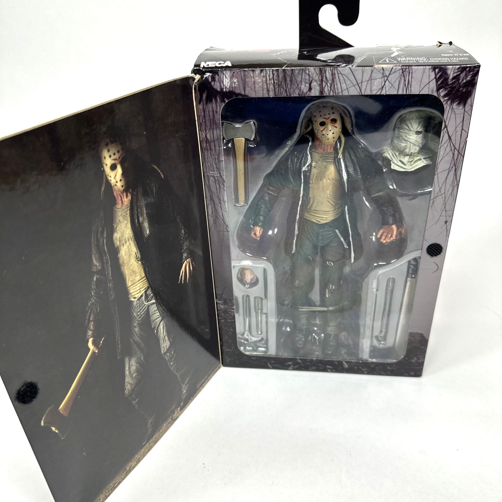 Modellino NECA Friday The 13th New Blood JASON VOORHEES NUOVO - scatola ammaccata