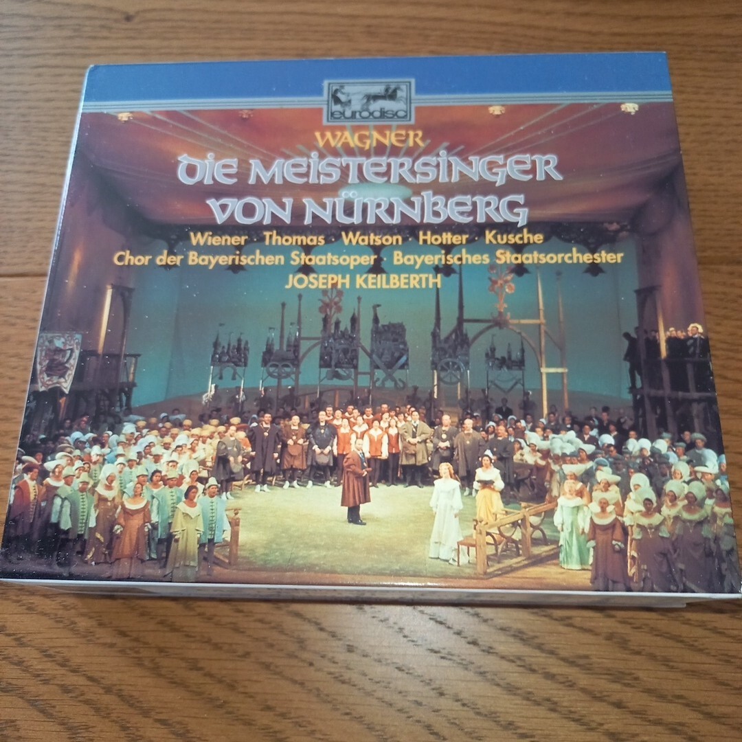 Wagner by Keilbert: Meistersinger of Nuremberg Eurodisc 4CD