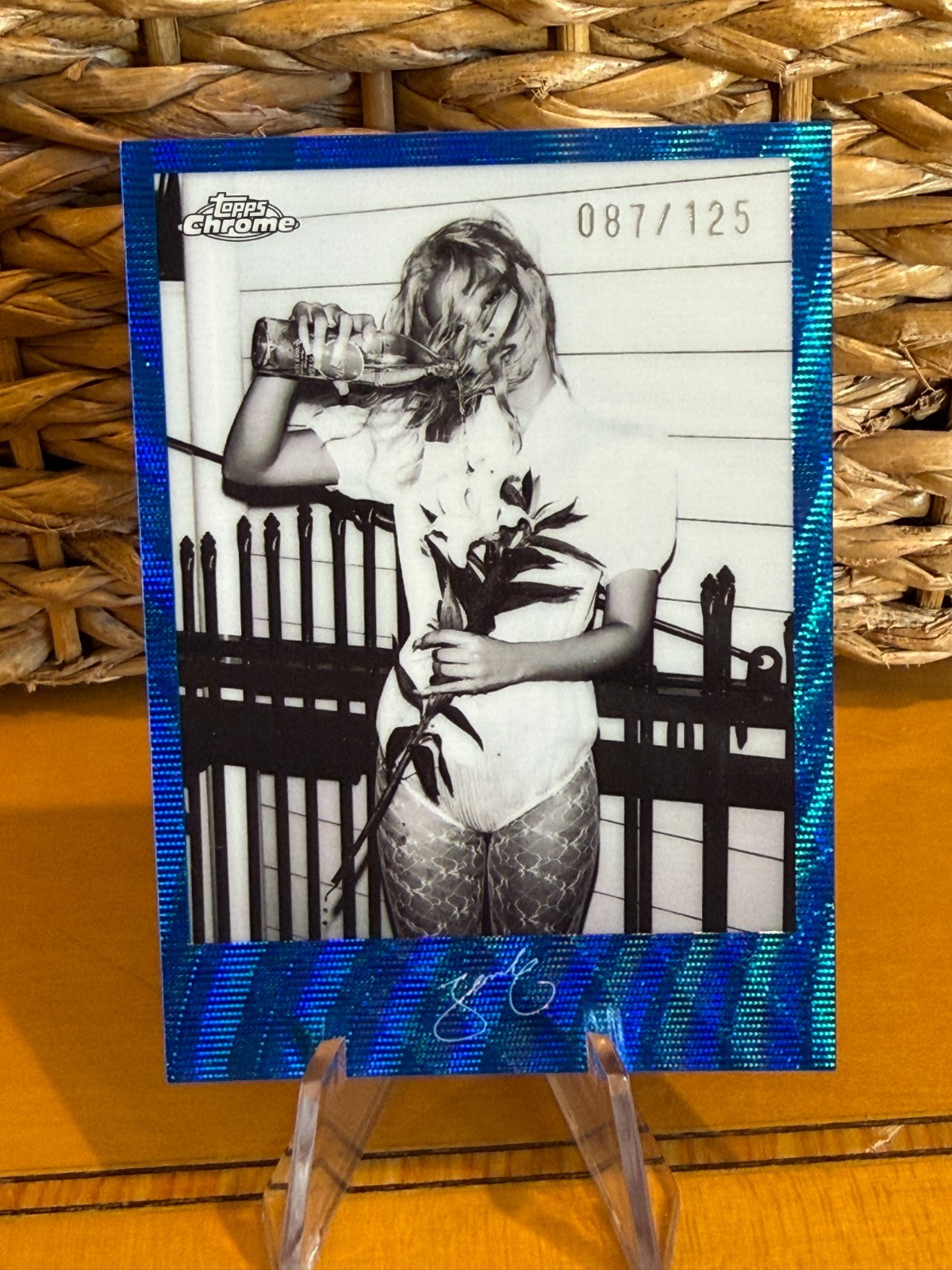 1373 2026 TOPPS CHROME JENNIE REFRACTOR #MM10 BLUE 087/125