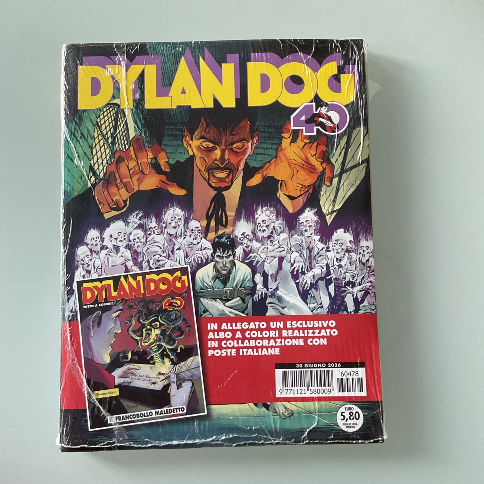 [JK1] DYLAN DOG 478 IL FRANCOBOLLO MALEDETTO + ALBO SPECIALE GIUGNO 2026 