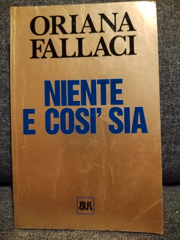 Niente e così sia
