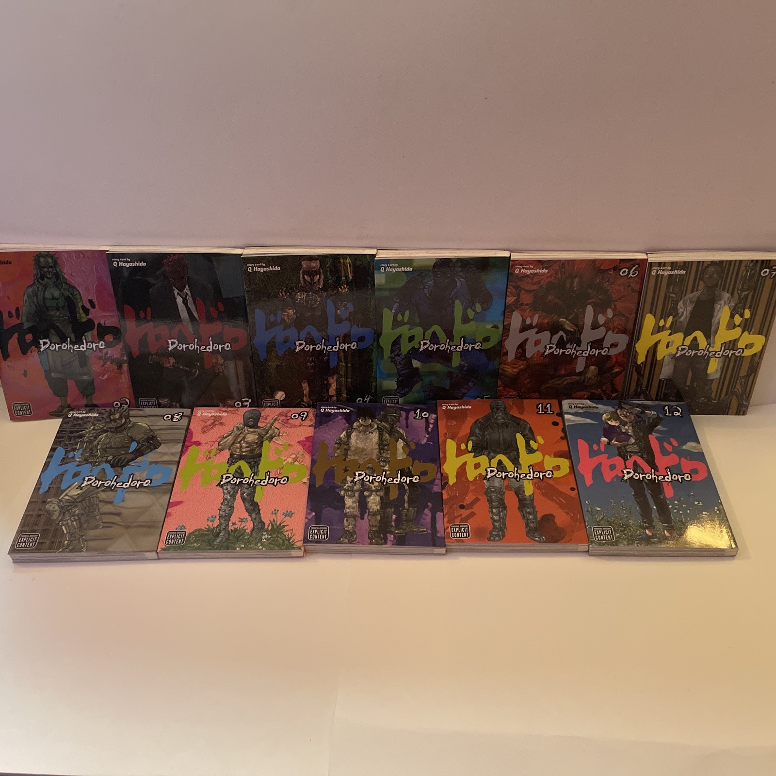 Dorohedoro Manga Set 2-12 Ottime Condizioni