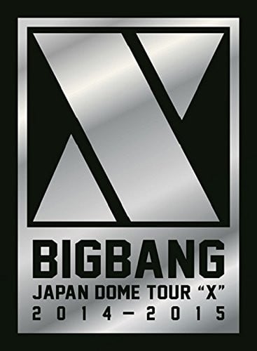 BIGBANG JAPAN DOME TOUR 2014 2015 X EDIZIONE DELUXE BLU-RAY LIVE... forma libro JP