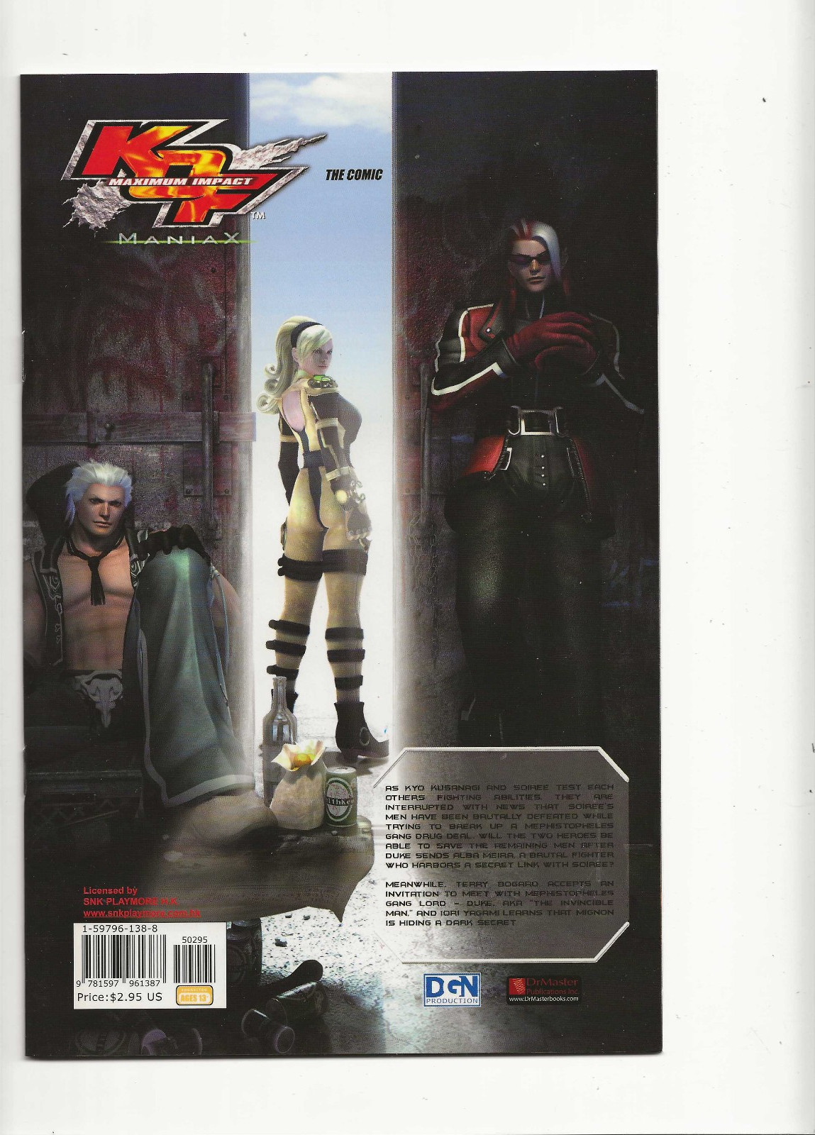 King of Fighters Maniax 1 quasi nuovo + fumetto raro