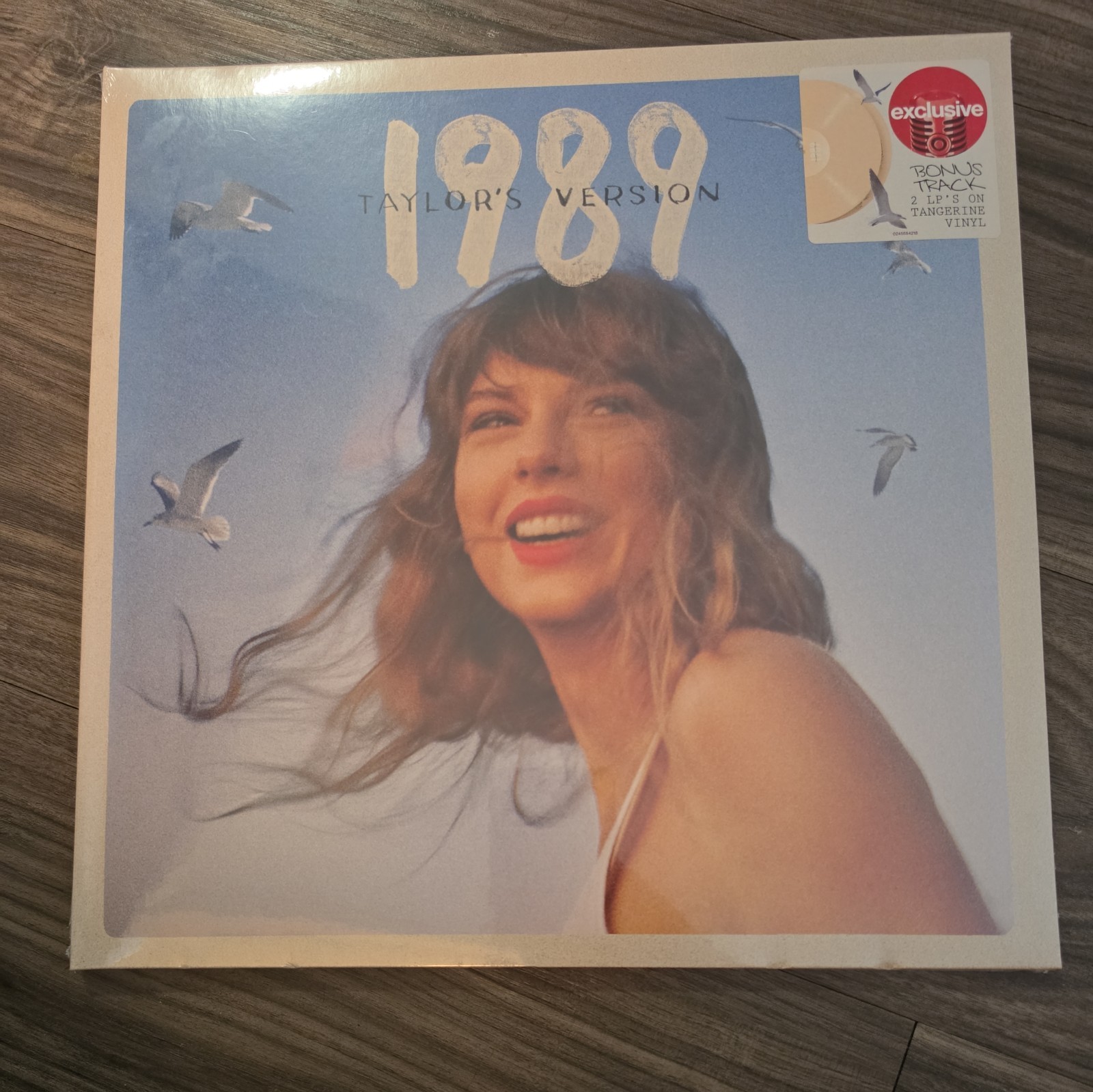 TAYLOR SWIFT -1989 TAYLOR'S VERSION - 2 LP TARGET EXCLUSIVE TANGERINE VINYL -NEW