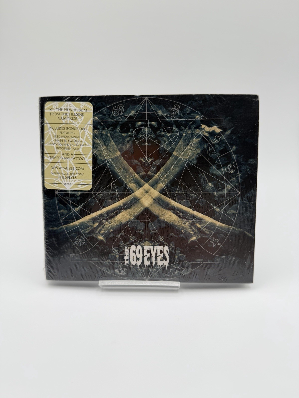 NEW The 69 Eyes X (CD, 2012) Goth Rock Nuclear Blast Promo Copy Sealed RARE