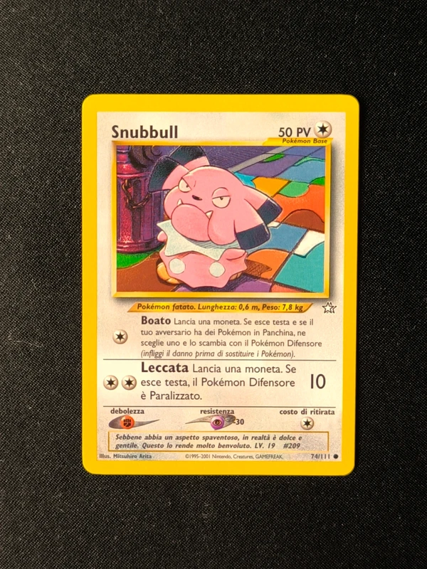 Snubbull Neo Genesis 74/111 ita