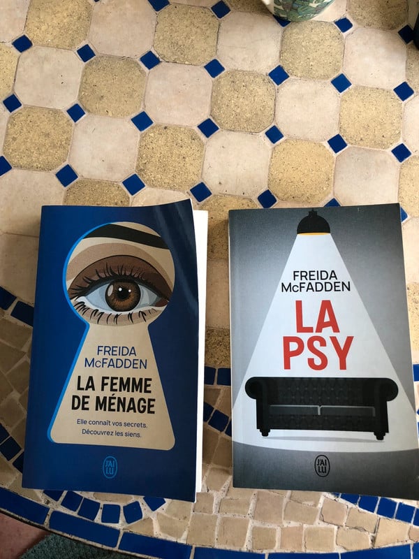 Lot livres la femme de ménage