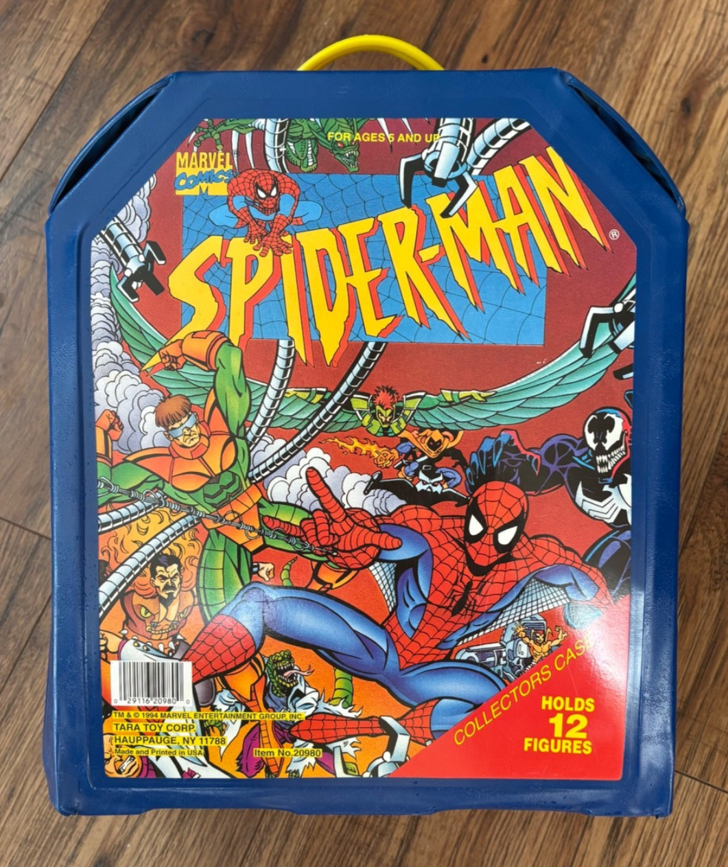 Spiderman Action Figure Collectors Case