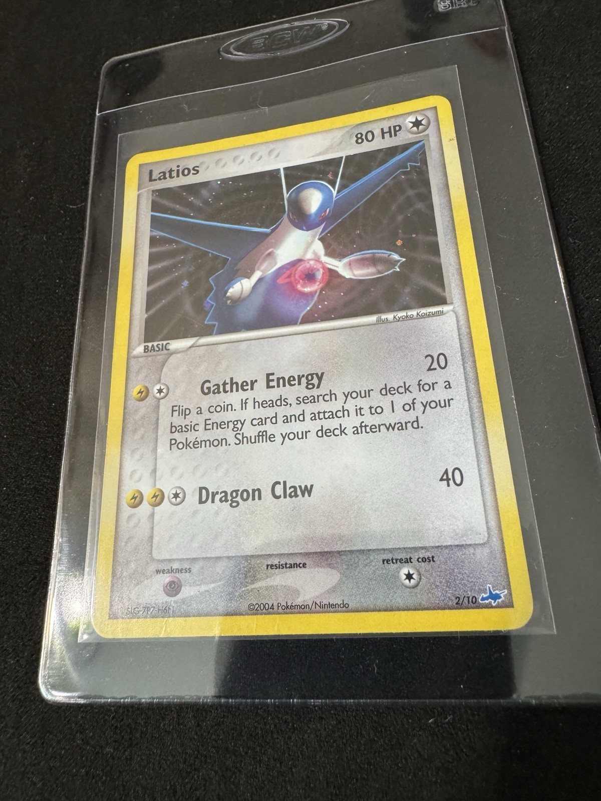 Pokémon TCG Latios EX Kit Allenatore 1 Blu 2/10 Reverse Holo
