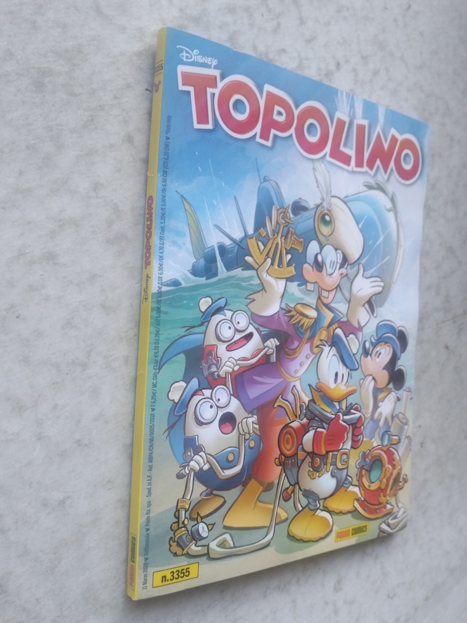 TOPOLINO LIBRETTO N.3355 - OTTIMO (T4)