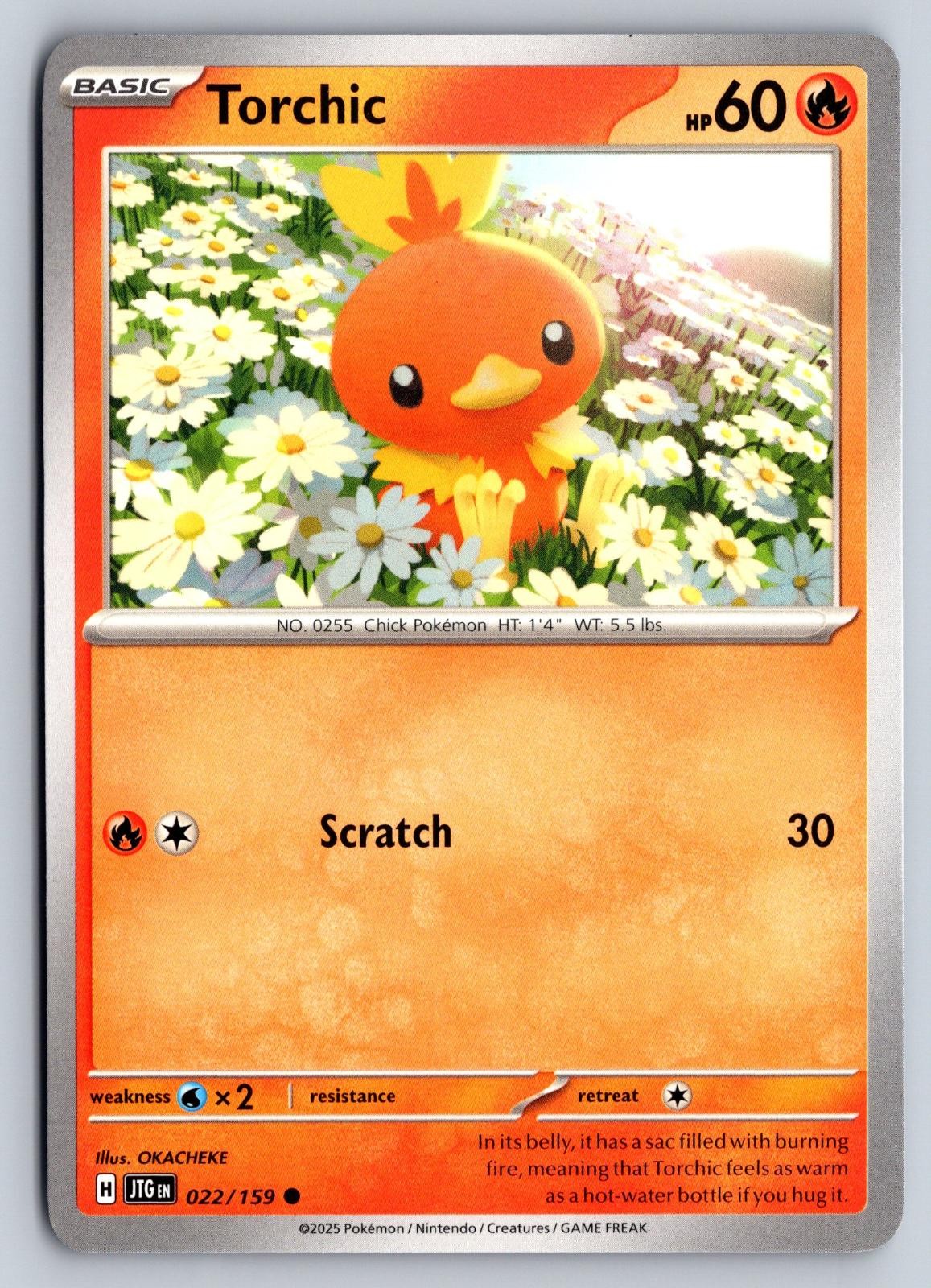 Torchic 022/159 Viaggio Insieme Pokemon OKACHEKE