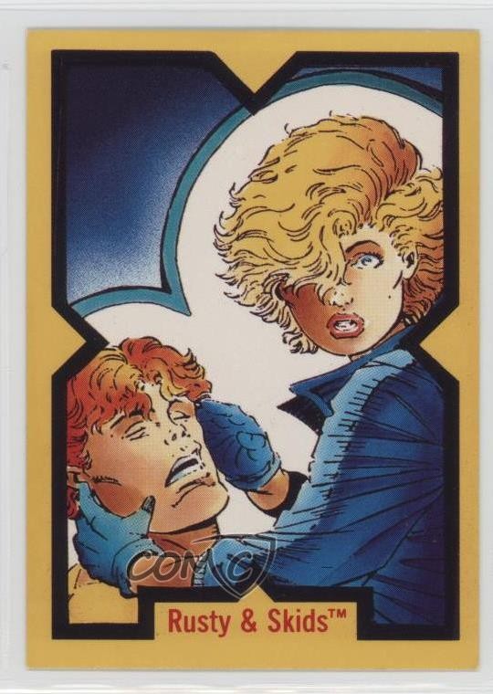 1991 Marvel X-Force Rusty & Skids #7 1k3
