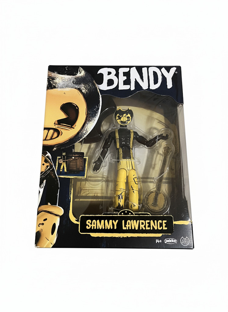 Modellino Jakks Bendy e la macchina dell'inchiostro Sammy Lawrence con banjo 5"