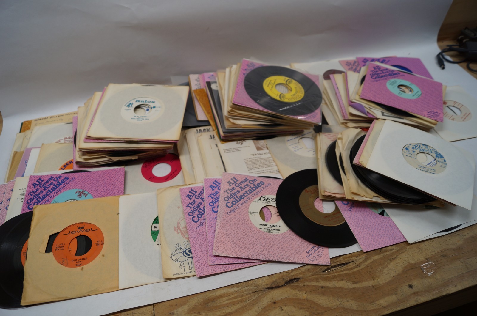 LOT (170) 45 RPM Vinyl Records VTG Square Dance Country Western RARE VG++ B313