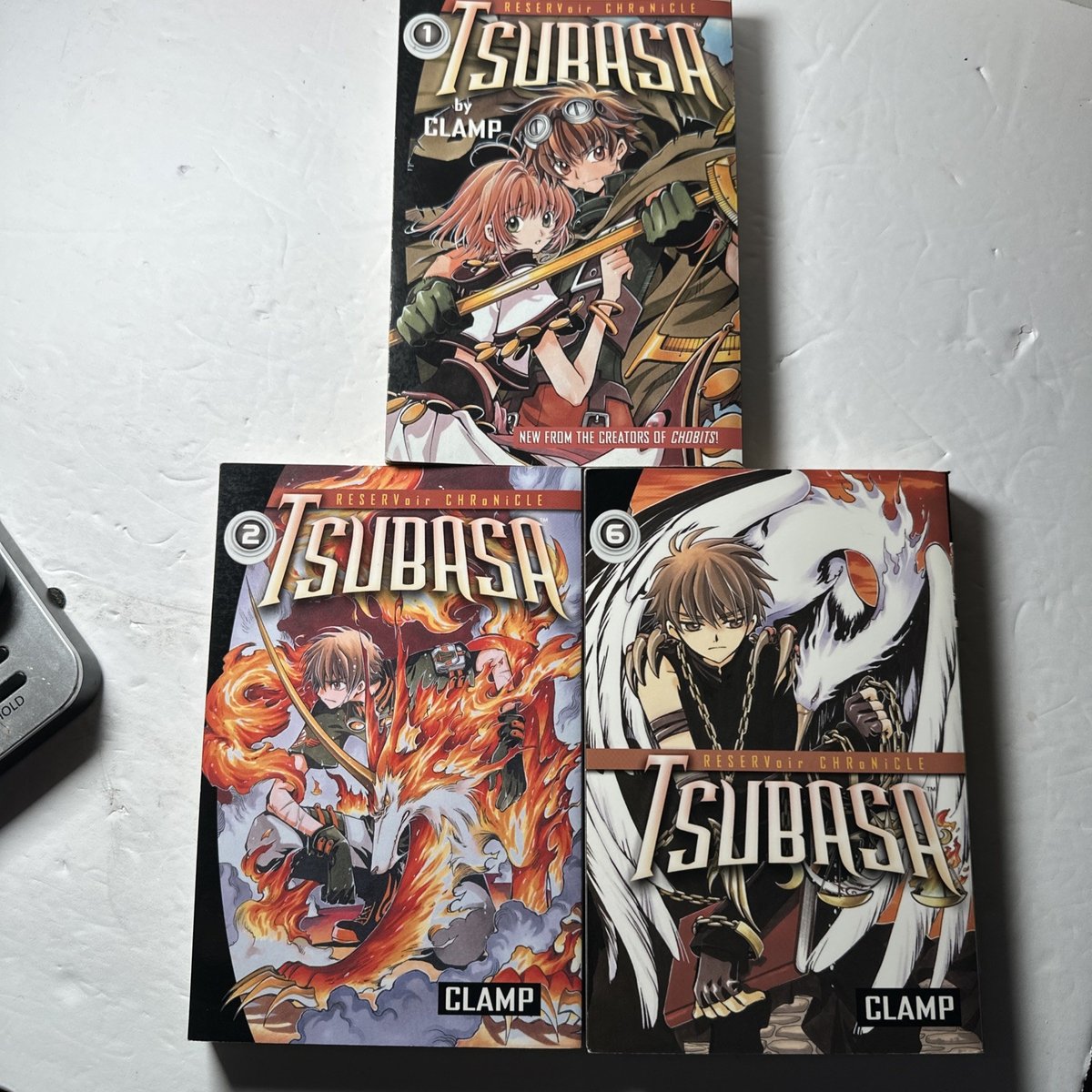 Tsubasa Reservoir Chronicle Manga Vol 1 2 5 CLAMP Del Rey English Digest Lot