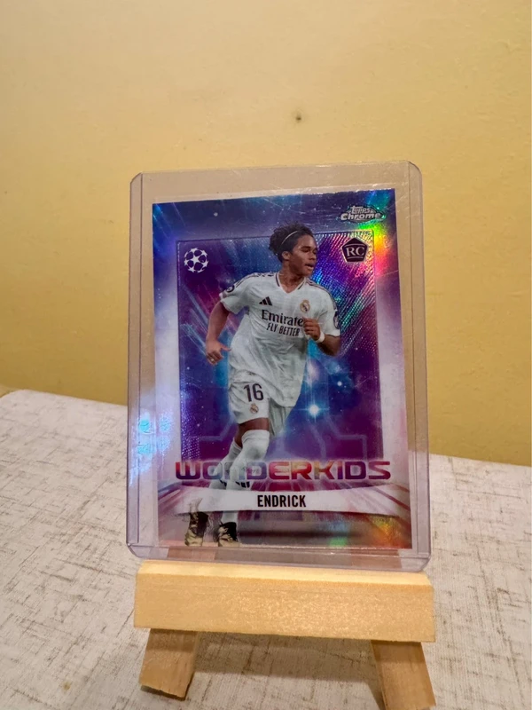 Endrick RC Wonderkids Topps Chrome
