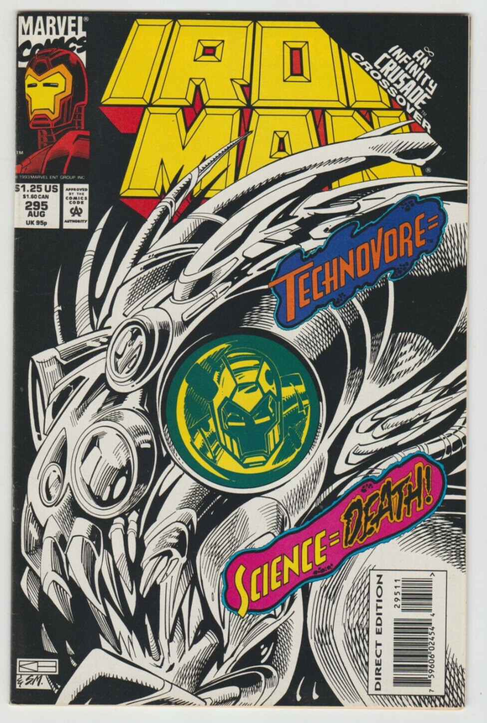 Iron Man #295 Marvel Comics 1993