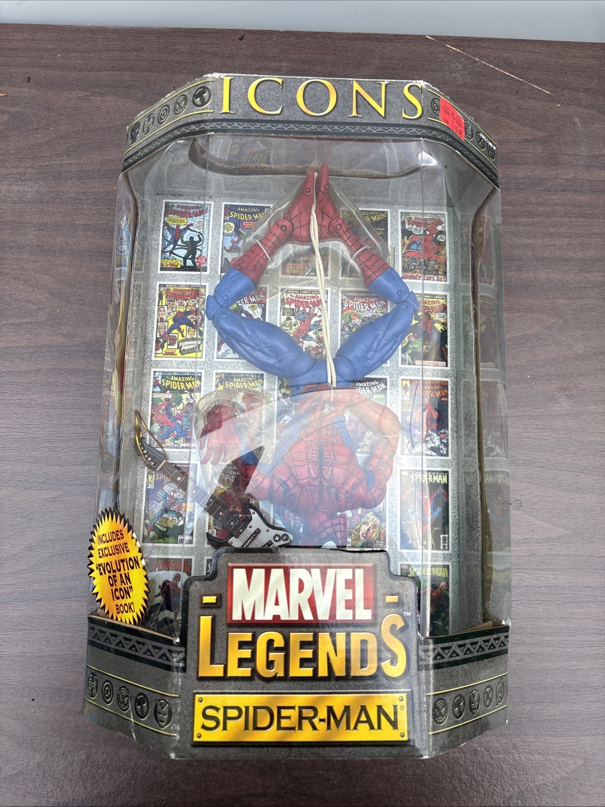ToyBiz Spider-Man: Spider-Man Icons Marvel Legends Action Figure 12inch