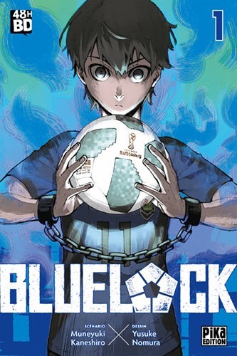 Blue Lock Vol.1 FRENCH SPECIAL EDITION "48H BD" Charity Cover Pika Manga VF