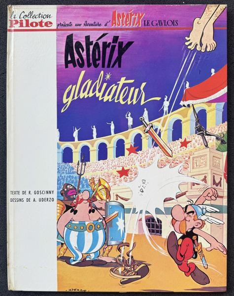 EO Astérix 4 Astérix gladiateur (Uderzo) (TBE+)