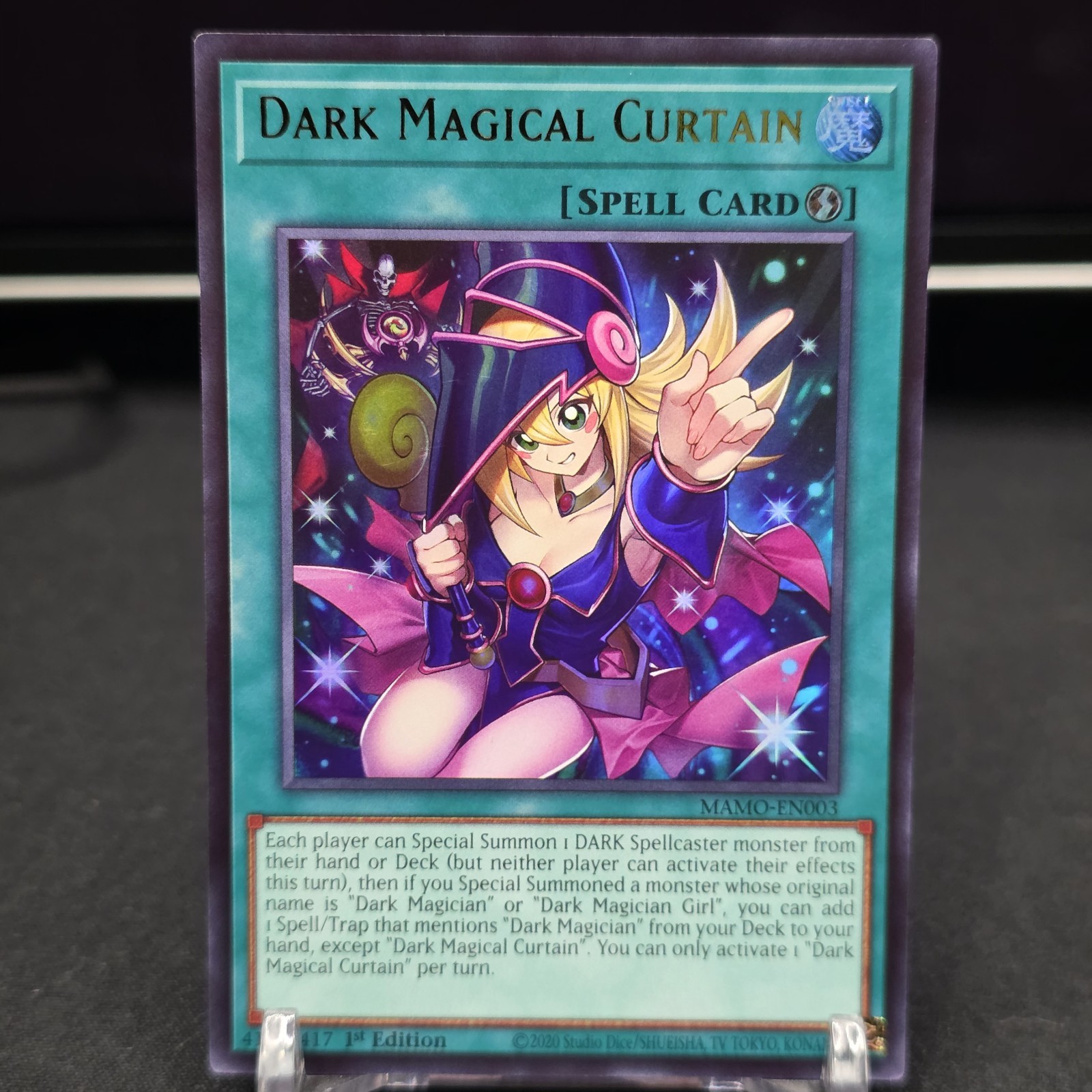 Yu-Gi-Oh! TCG Tenda Magica Oscura MAMO-EN003 Ultra Rara - NM