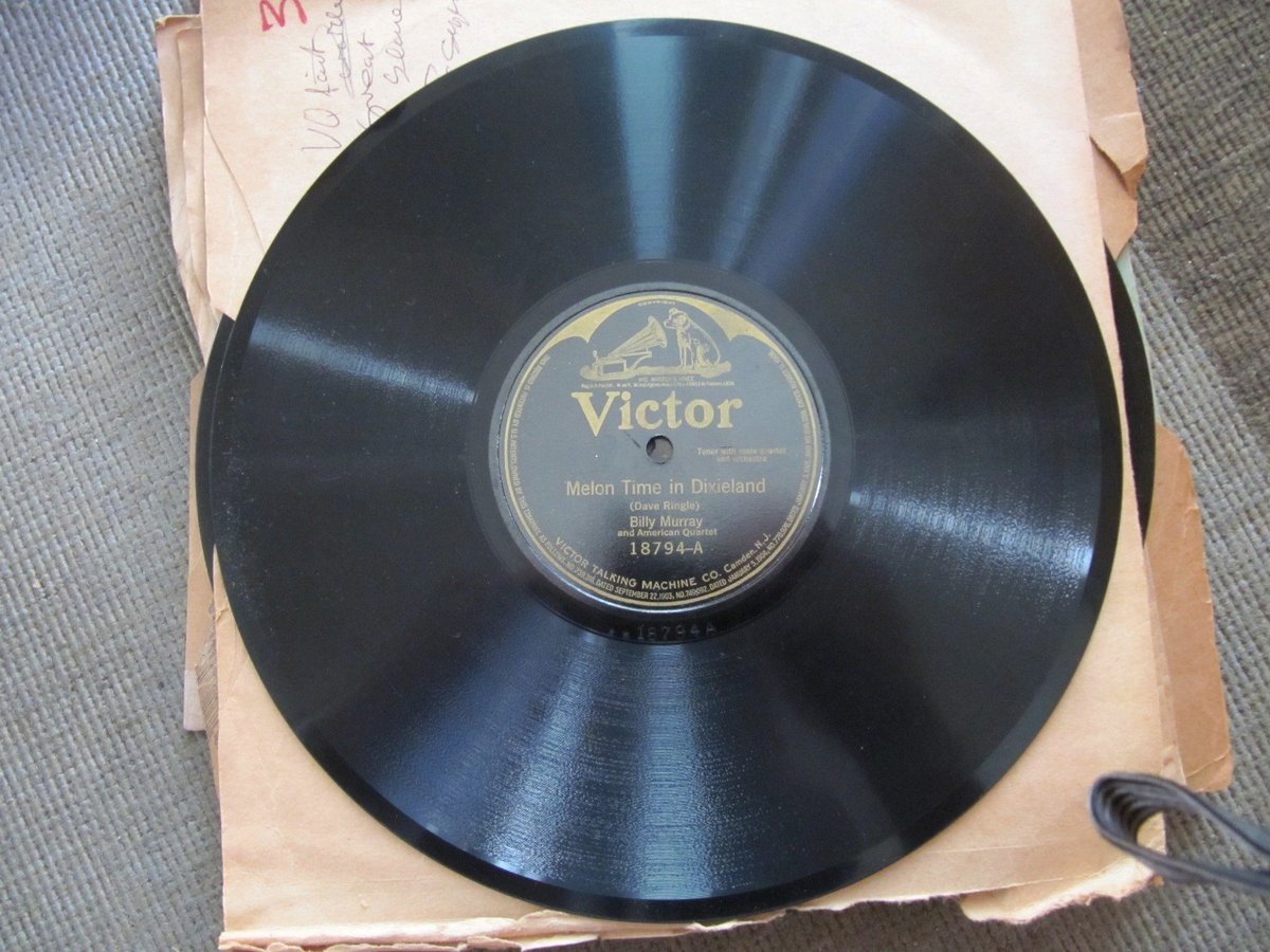 1921 BILLY MURRAY Melon Time in Dixieland/ Monroe Silver IRISH HOME VICTOR 18794