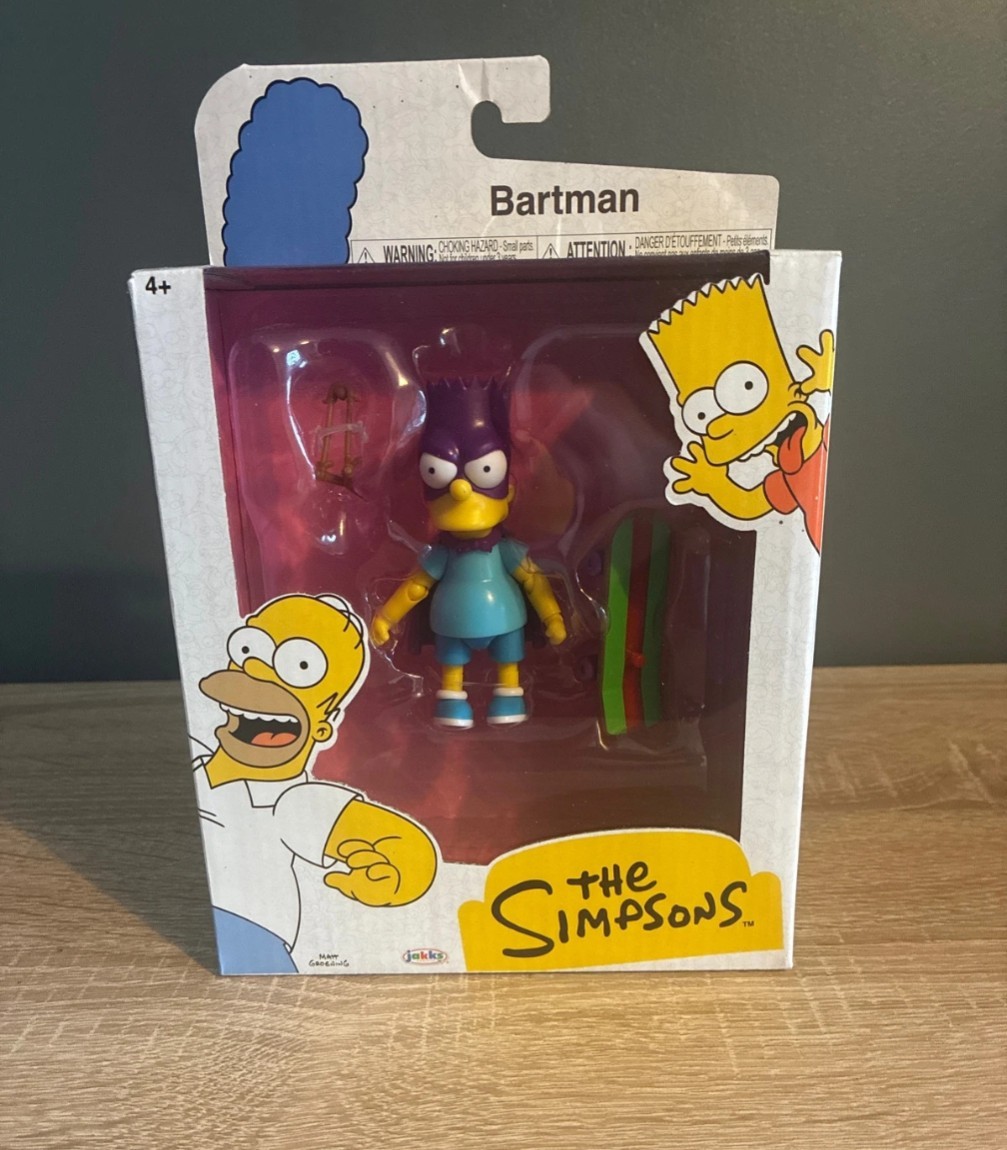 Brand New2024 The Simpsons Bartman Action Figure Jakks Pacific Walmart Exclusive