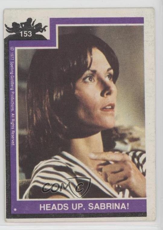 1977 Topps Charlie's Angels Sabrina Duncan Kate Jackson #153 0w6