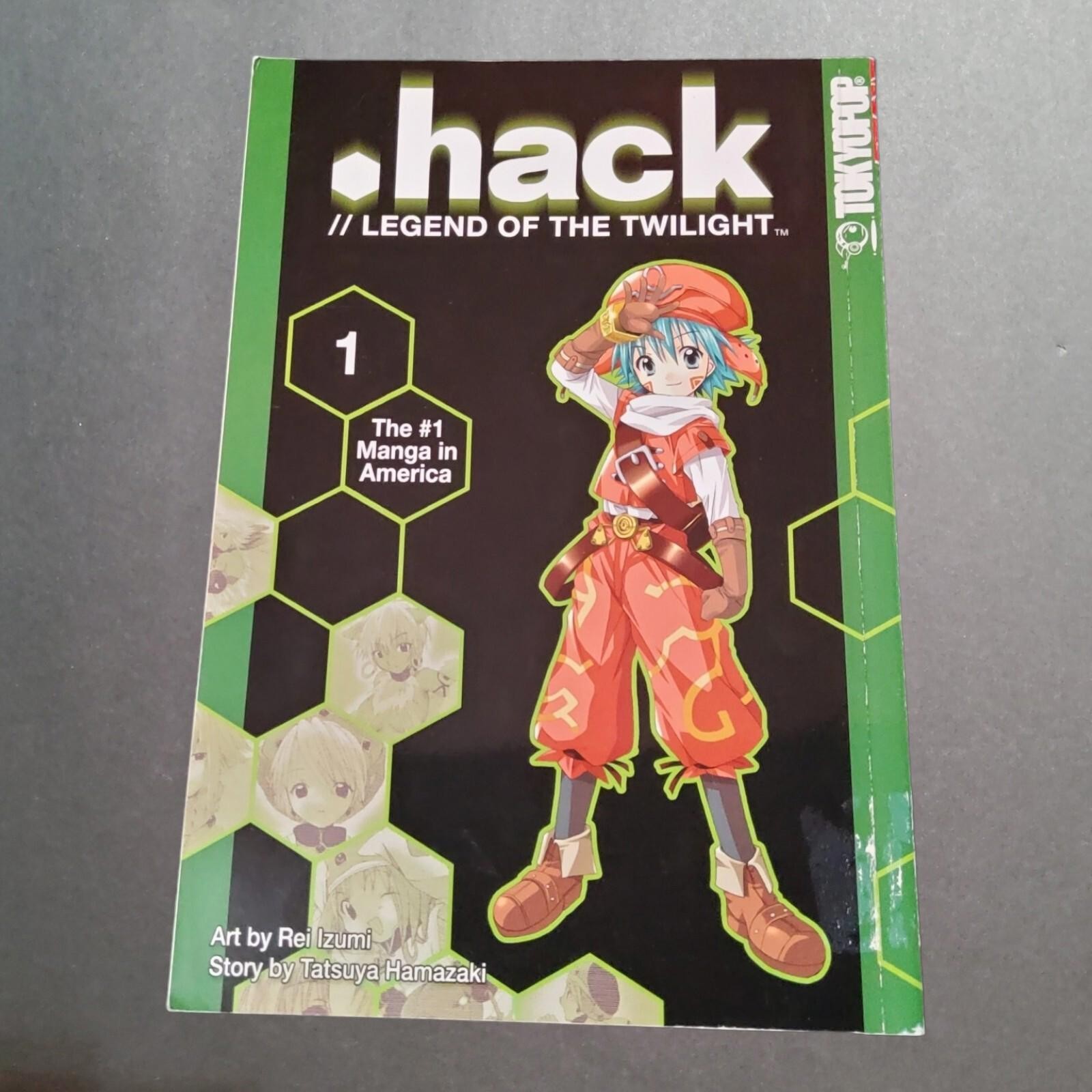 Hack Legend of the Twilight Vol 1 Manga Tokyopop Inglese Tatsuya Hamazaki Fuori Produzione