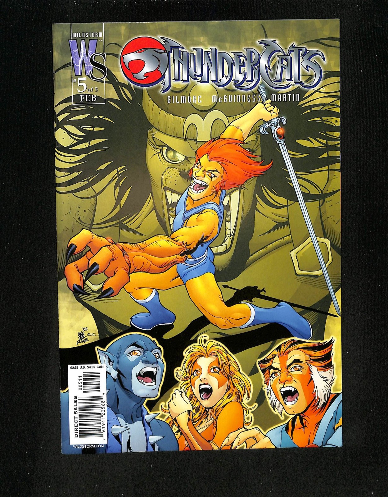 Thundercats #5 Cover B Variante Wildstorm 2003